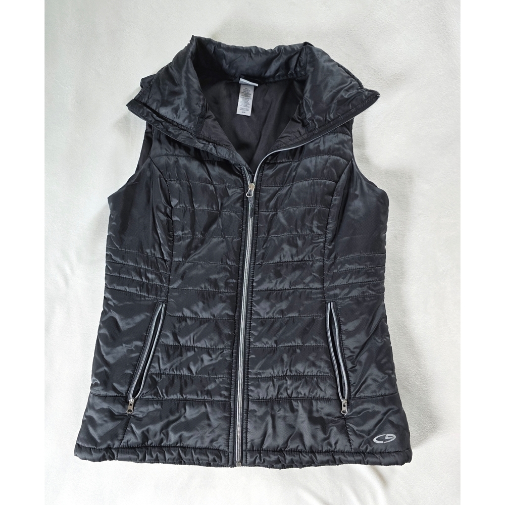 Champion C9▪️Black Vest with Stand-Up Collar